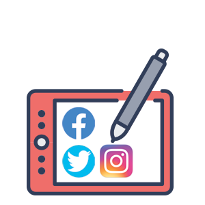 Cape and Plymouth Digital Marketing Agency, Social Media icons